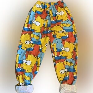 Vintage 90s Bart Simpson Pants